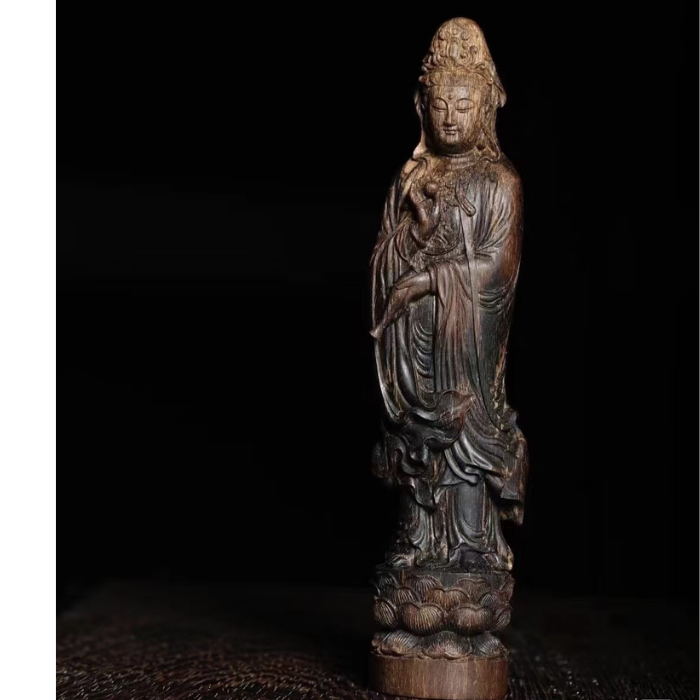 Tượng Phật Quan Âm Trầm Hương