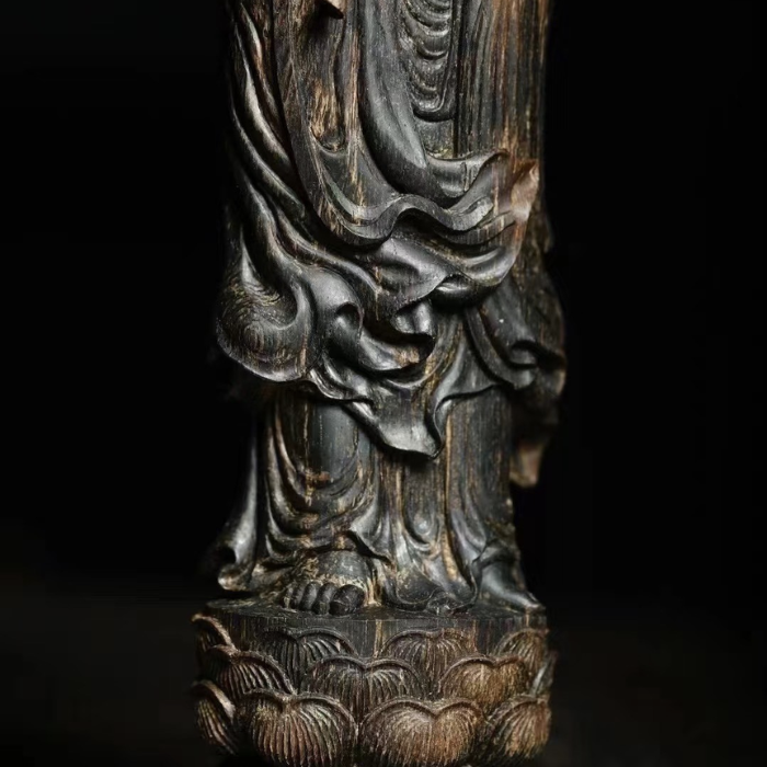 Tượng Phật Quan Âm Trầm Hương - Ảnh 3