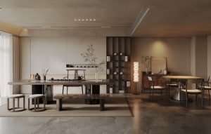 Thiết kế thi công phòng trà cần những gì?