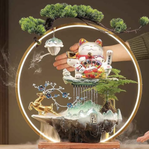 Alternative view of Thác Nước Tiểu Cảnh Mèo Phú Quý