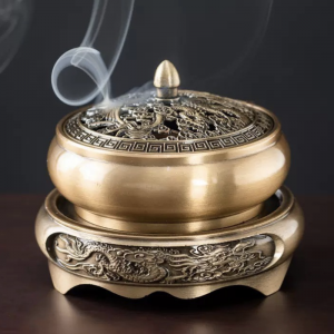 Lư đốt trầm bằng đồng