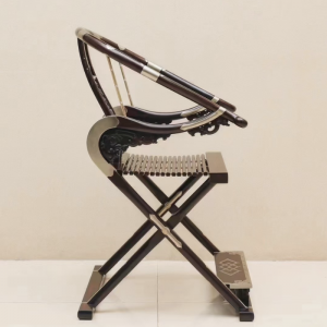 Alternative view of Ghế Minh Đế Gấp Gỗ Tự Nhiên Chạm Khắc Nghệ Thuật