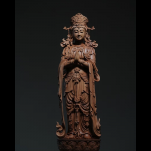 Tượng Quan Thế Âm Bồ Tát Gỗ Trắc