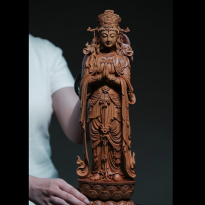Alternative view of Tượng Quan Thế Âm Bồ Tát Gỗ Trắc