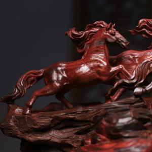 Alternative view of Tượng Gỗ Mã Đáo Thành Công Cao Cấp