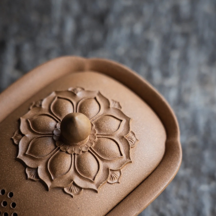 Tống trà Tử Sa Liên Hoa Tĩnh Tâm - Ảnh 2