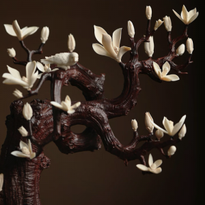 Alternative view of Tượng Gỗ Cây Mai Đắp Nghệ Thuật