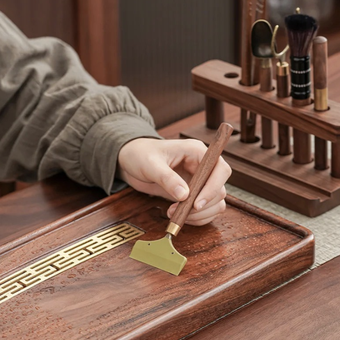 Bộ dụng cụ pha trà – Lục cụ trà đạo - Ảnh 3