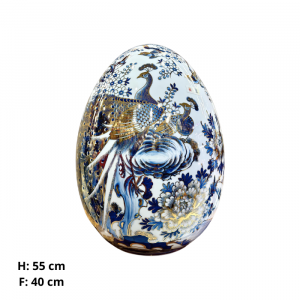 Trứng phong thủy tài lộc Bát Tràng