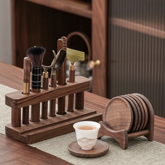 Bộ dụng cụ pha trà – Lục cụ trà đạo - Ảnh 6