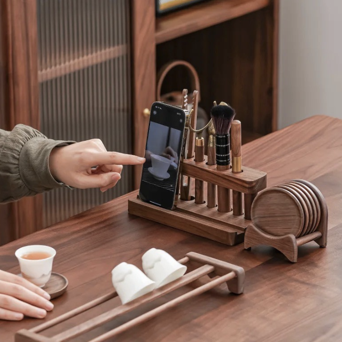 Bộ dụng cụ pha trà – Lục cụ trà đạo - Ảnh 7