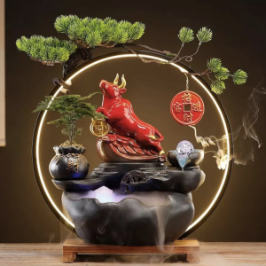 Thác Nước Tiểu Cảnh Trâu Chiêu Tài