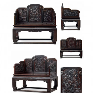 Alternative view of Ghế Minh Đế Chạm Khắc Cổ Điển