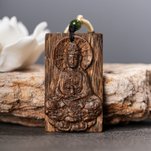 Alternative view of Mặt Dây Chuyền Phật Trầm Hương