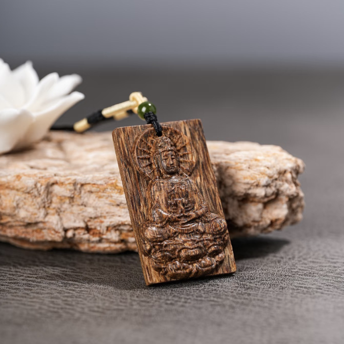 Mặt Dây Chuyền Phật Trầm Hương - Ảnh 3