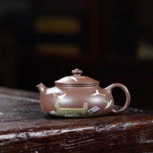 Ấm Tử Sa Hàn Giang Phi Hạc Vân Kiều