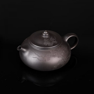 Alternative view of Ấm Tử Sa Hàn Giang cao cấp Long Ẩn Tự Trầm