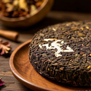 Alternative view of Bánh Trà Phổ Nhĩ Shan Tuyết Cổ Thụ