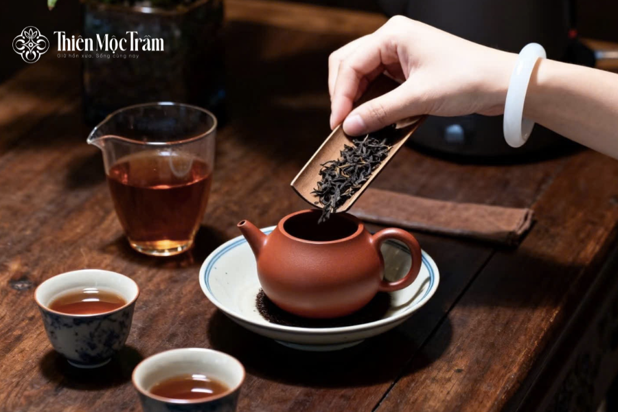 Quy trình đối ẩm trong nghệ thuật thưởng trà