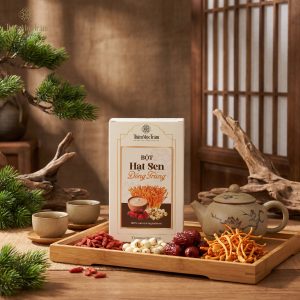 Bột Hạt Sen Đông Trùng