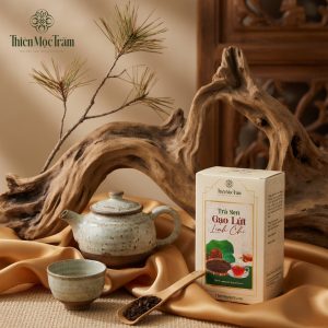 Trà Sen Gạo Lứt Linh Chi