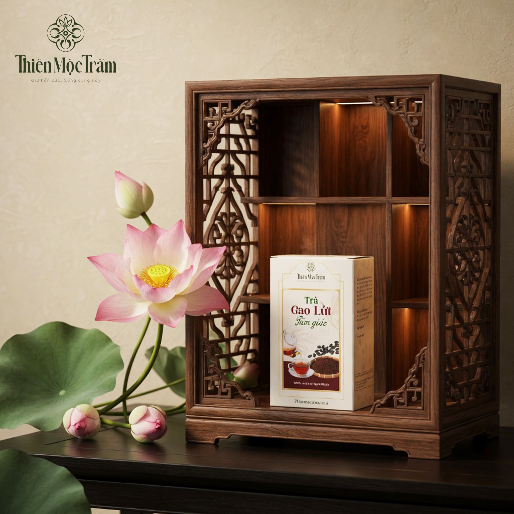 Trà Gạo Lứt Tam Giác