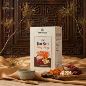 Bột Hạt Sen Đông Trùng
