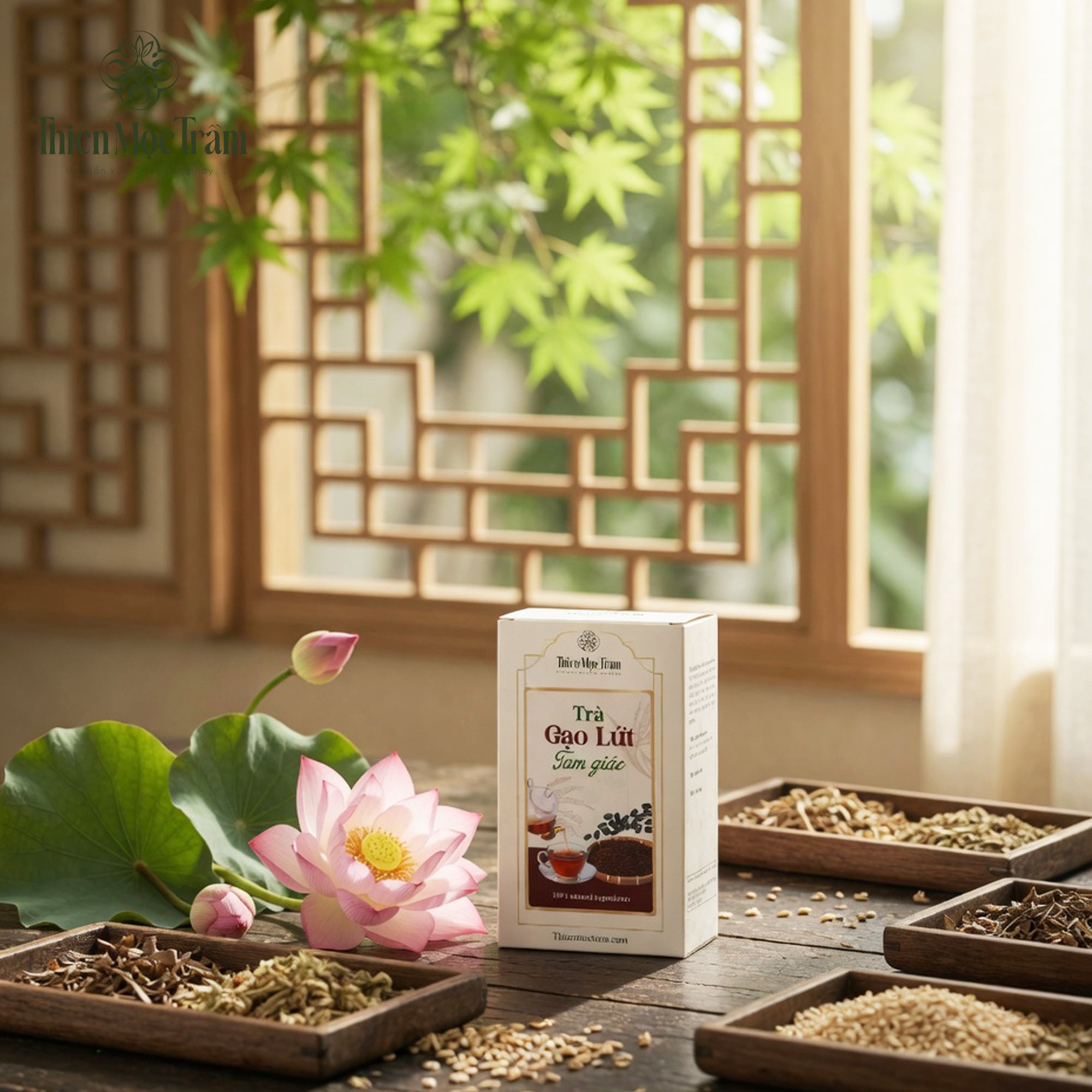 Trà Gạo Lứt Tam Giác